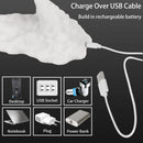 Lámpara LED 3D Dragon Fire, recargable por USB