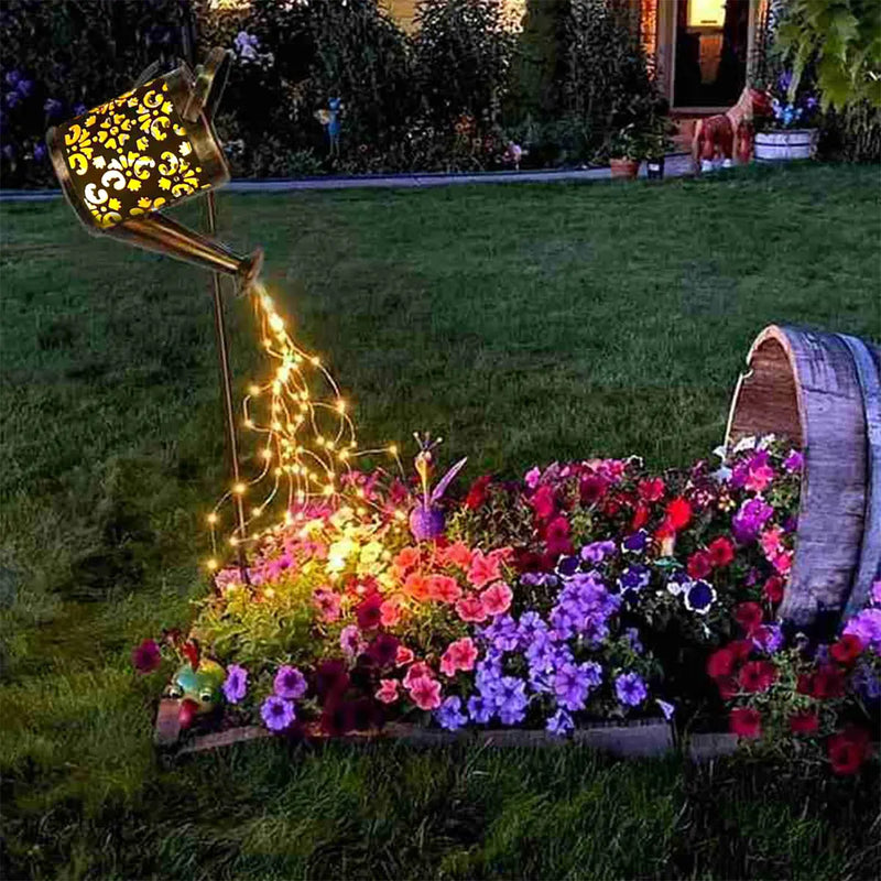 Solar Watering Can Light for Garden Decoration