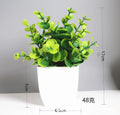 Artificial Bonsai Plant in Pot for Home Decor
