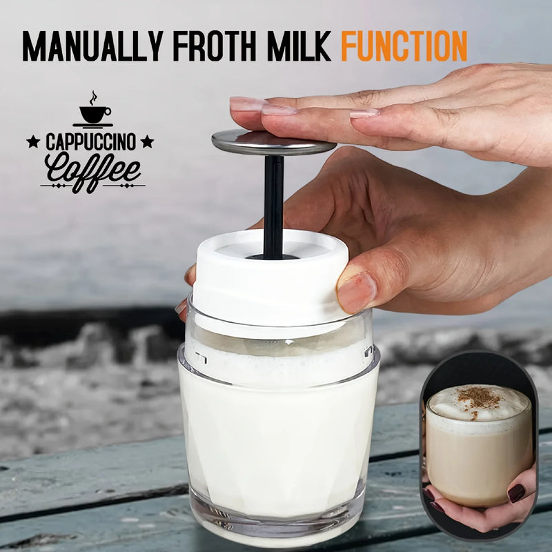 Portable 3-in-1 Coffee Maker for Capsules and Ground Coffee