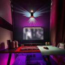 Lámpara de pared con águila 3D, luz decorativa LED moderna