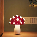 Mushroom LED Table Lamp USB Rechargeable Light
